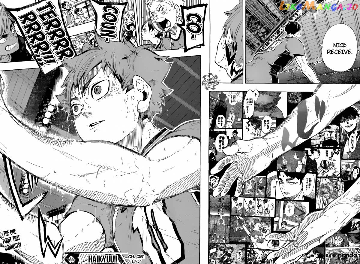Haikyuu!!, Chapter 281 image 19